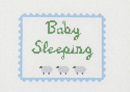 Baby Sleeping (Blue) Sign