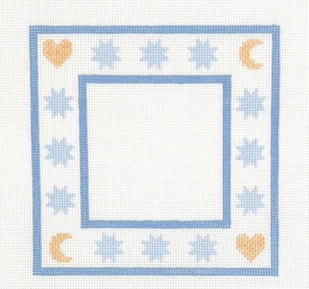 Moon & Stars Frame (blue)