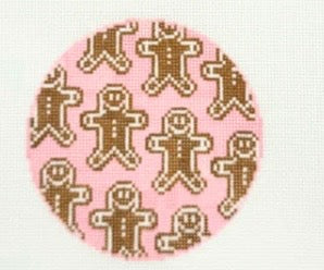 Pink Gingerbread Friends