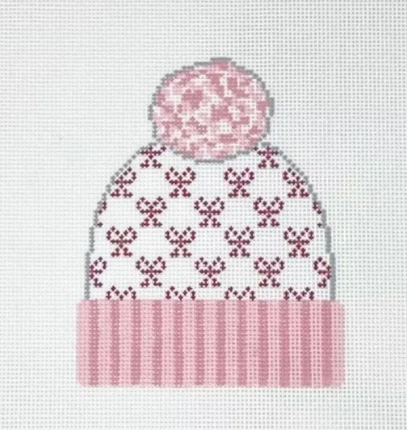 Pink Bow Beanie