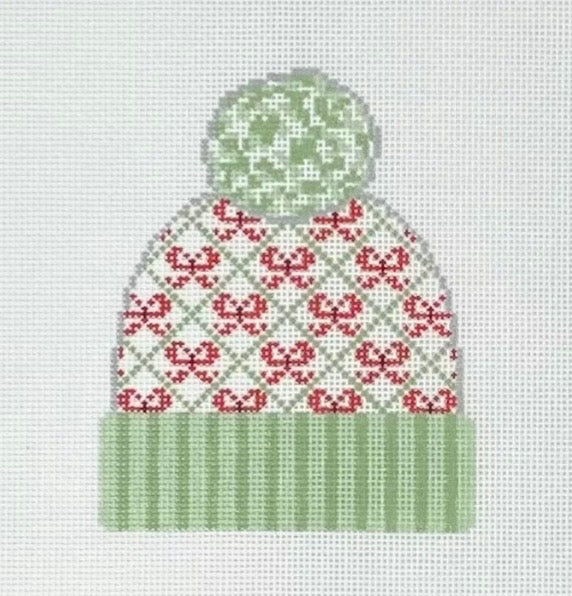 Red Bow Holiday Beanie