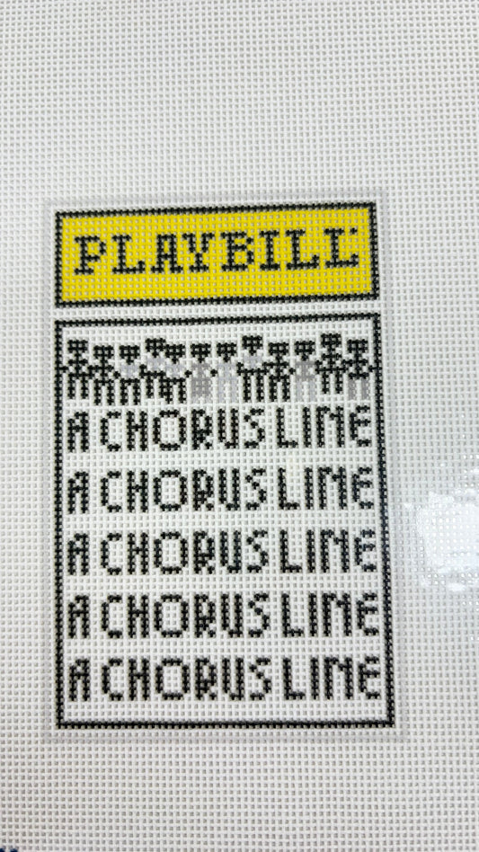 Small- A Chorus Line Playbill