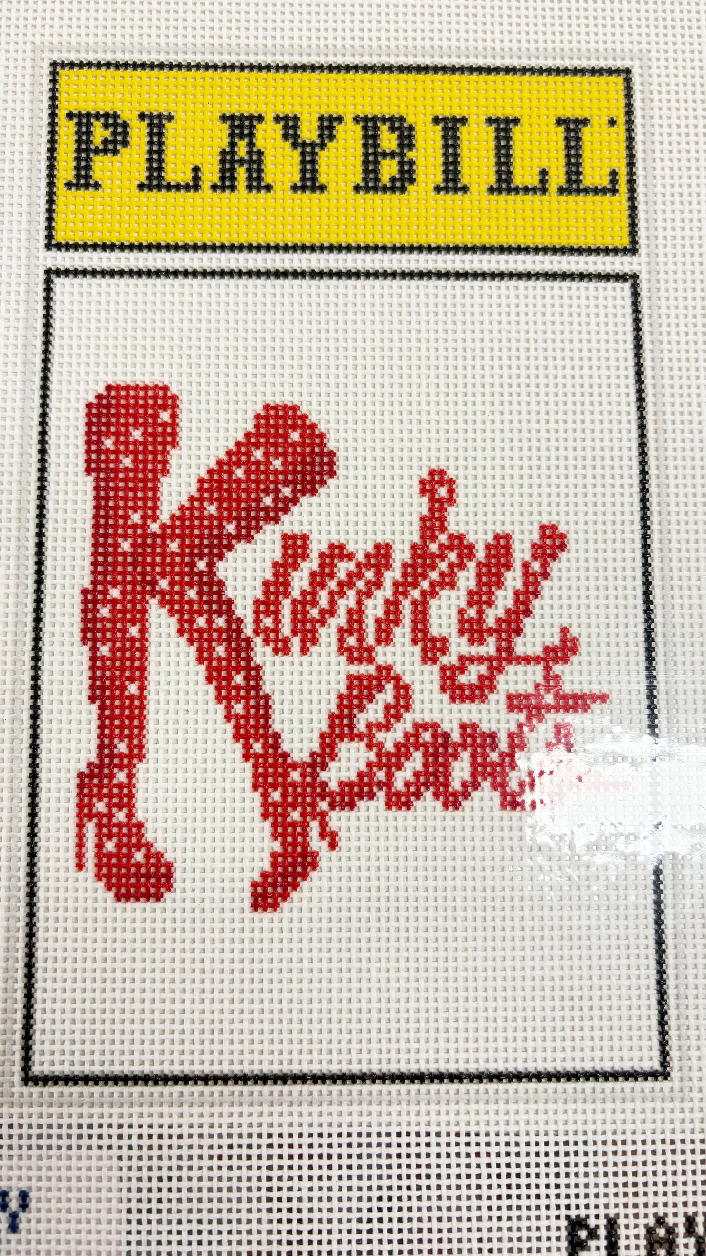 Life-Sized Kinky Boots Playbill