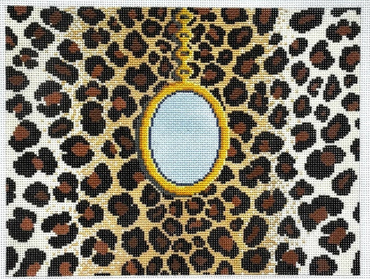 Leopard Pendant Clutch