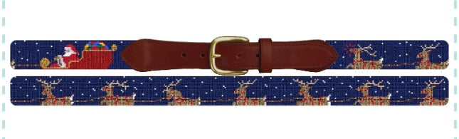 Santa Reindeer Belt