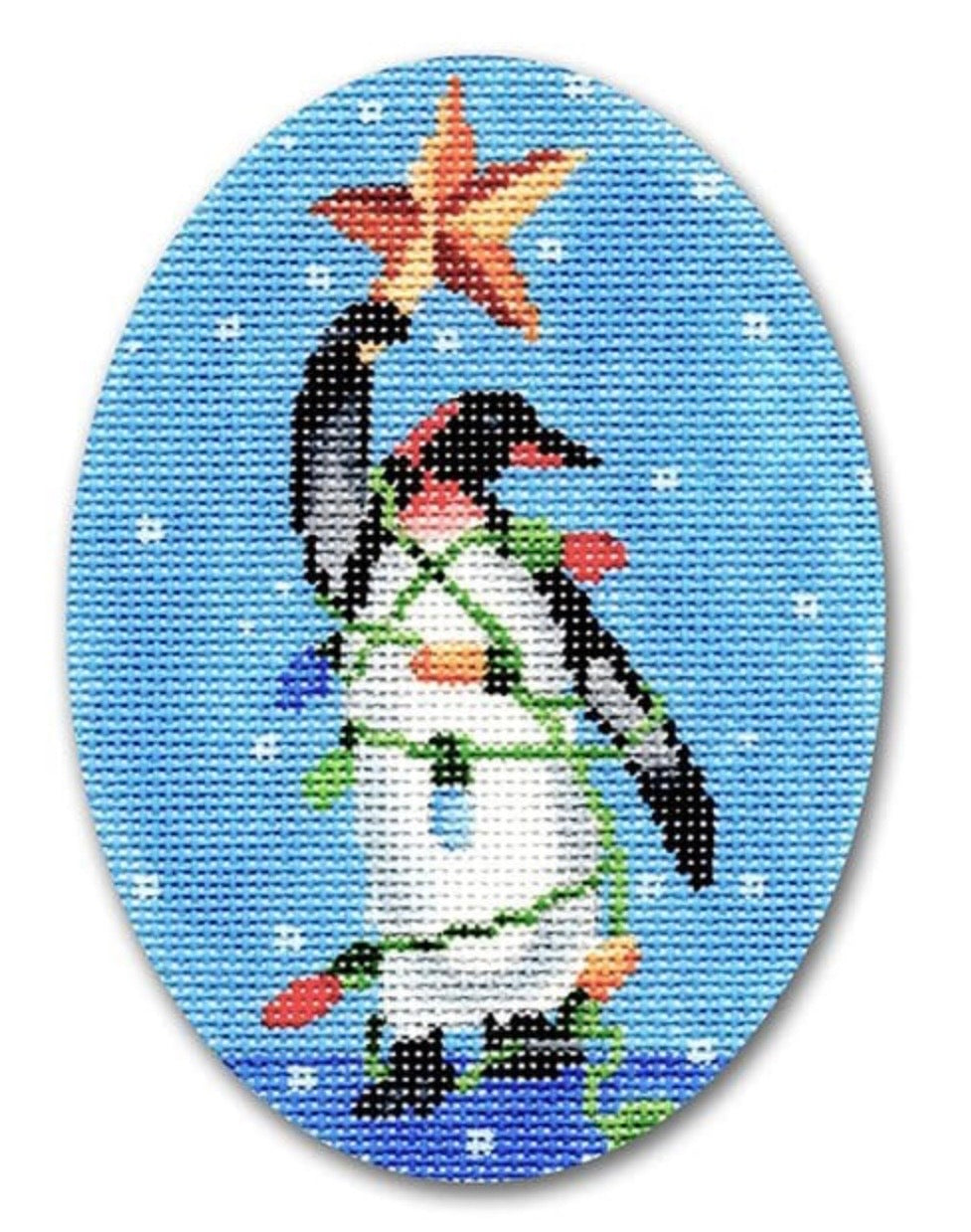 Penguin with Stars