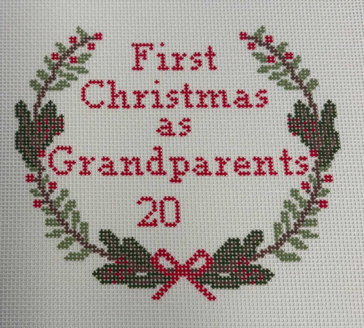 FIRST CHRISTMAS AS GRANDPARENTS