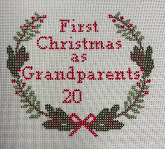 FIRST CHRISTMAS AS GRANDPARENTS