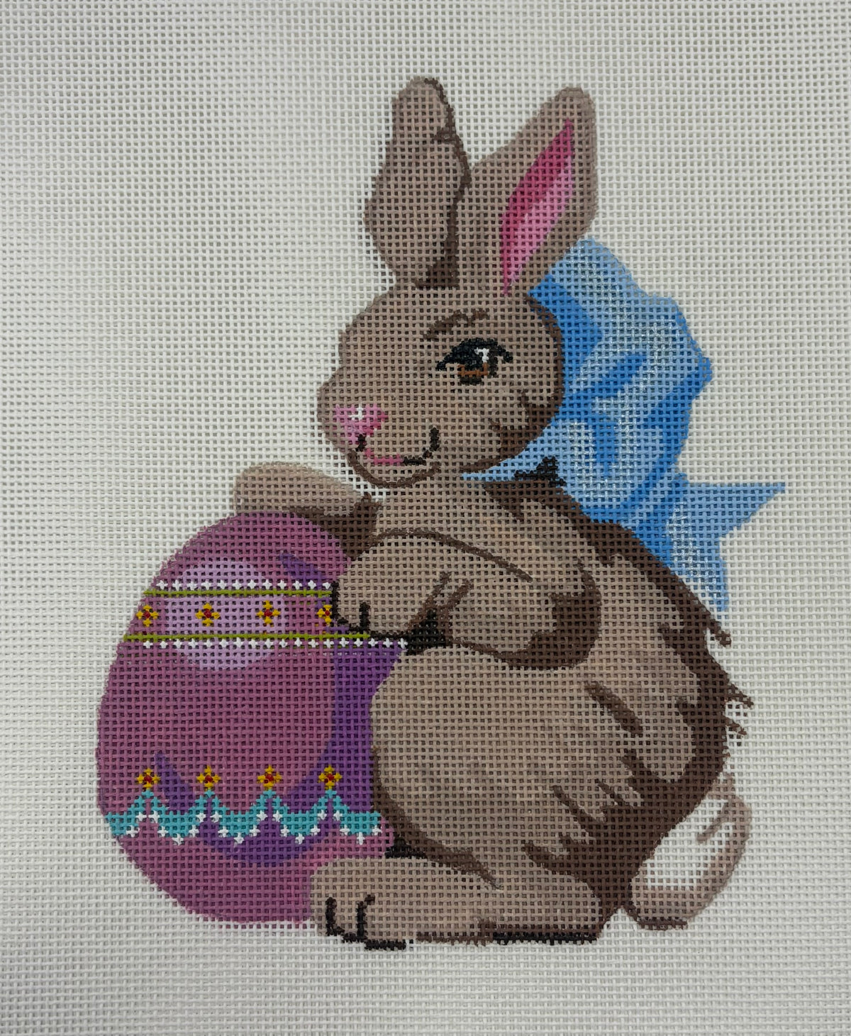 BUNNY WITH EGG ON THE LEFT
