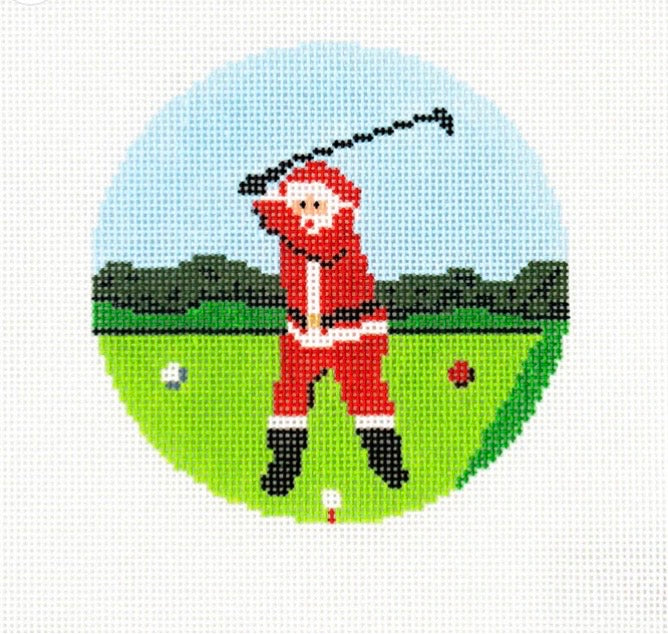 Sporty Santa Golf