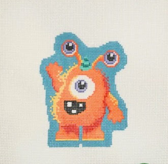 Squattty Orange Monster