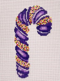 Purple Candy Cane