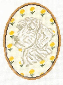 The Doodle Flower Cameo