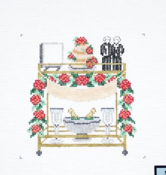 2 Grooms Bar Cart