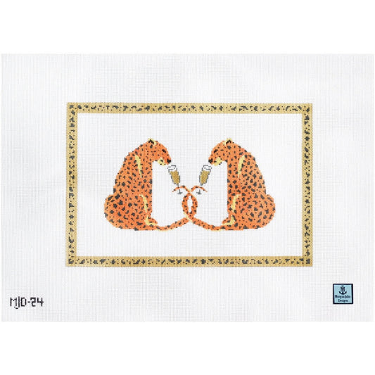 Leopards Drinking Champagne
