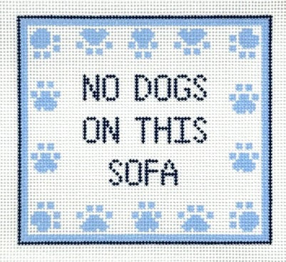 No Dogs Sofa