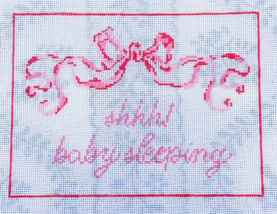 Shh! Baby Sleeping (Pink)