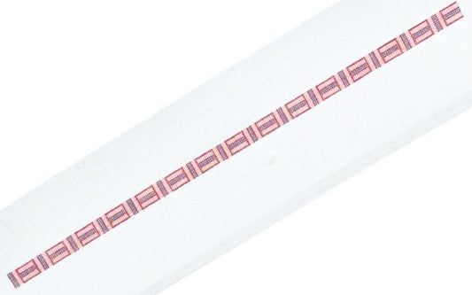 Coral Cross Hatch Bracelet