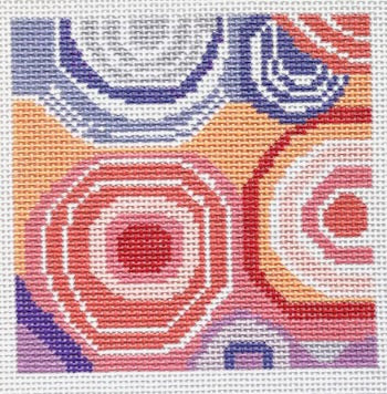 Pink, Orange, Blue Rounds