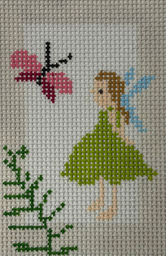 Woodland Fairy w butterfly