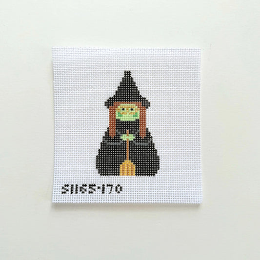 Green Face Witch Angel
