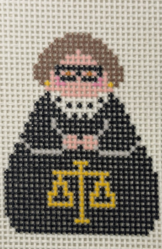 Ruth Bader G Stitch It Angel