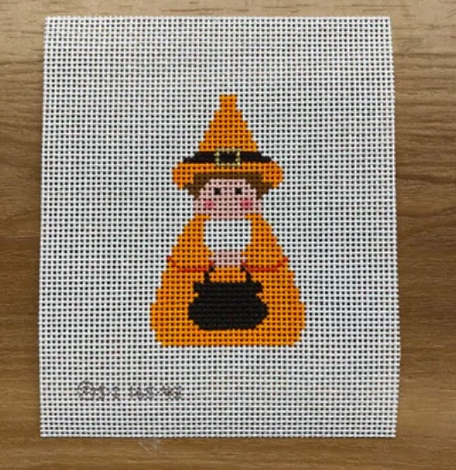 Orange Witch Angel