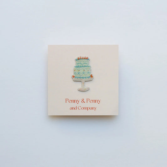 Confection Cake (Blue) Needle Minder