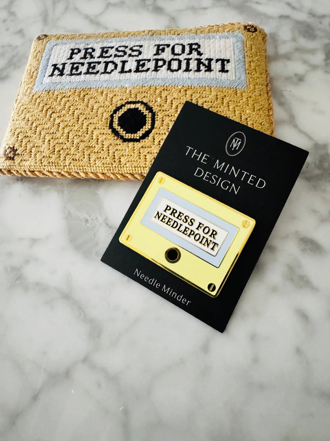 Press for Needlepoint Needle Minder