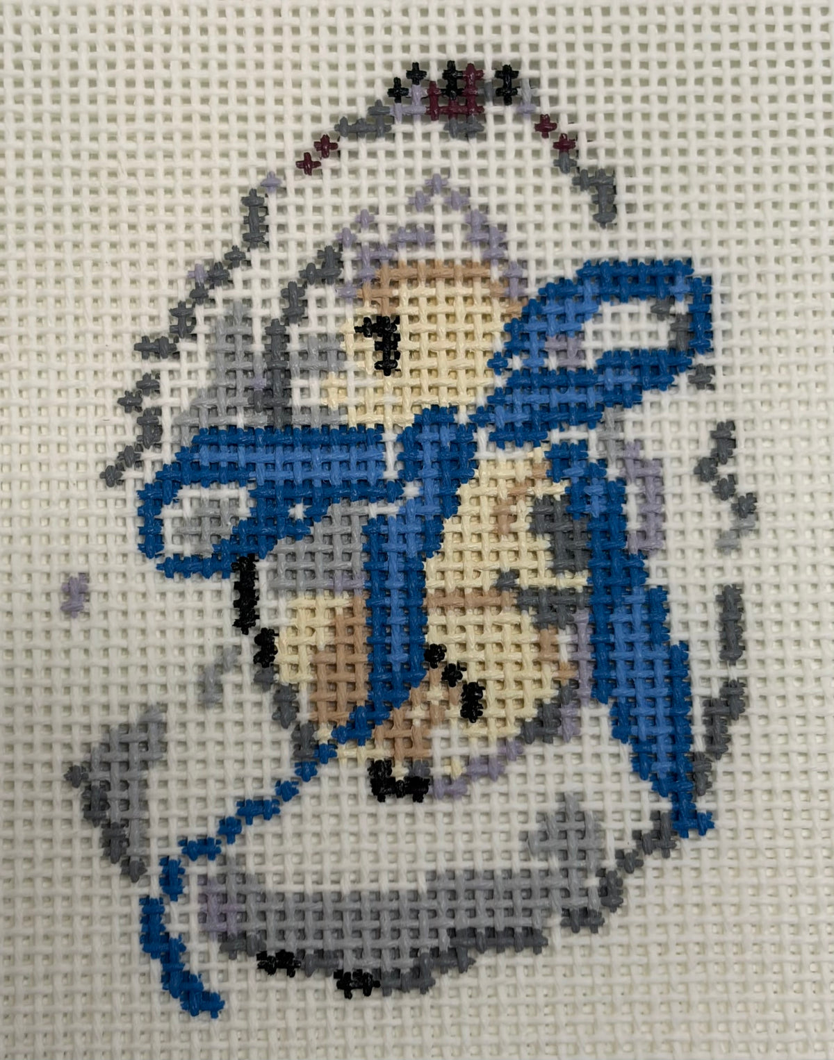 Oyster w/ Blue Bow
