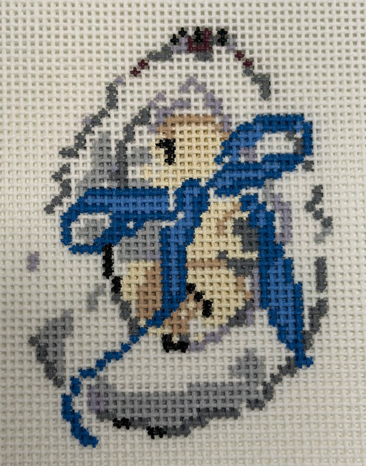 Oyster w/ Blue Bow