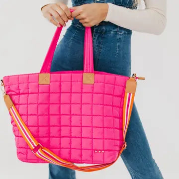 DayDreamer Quilted Tote Bag