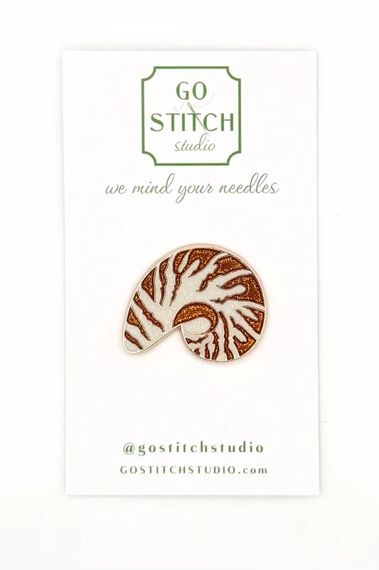 Nautilus Shell Needle Minder