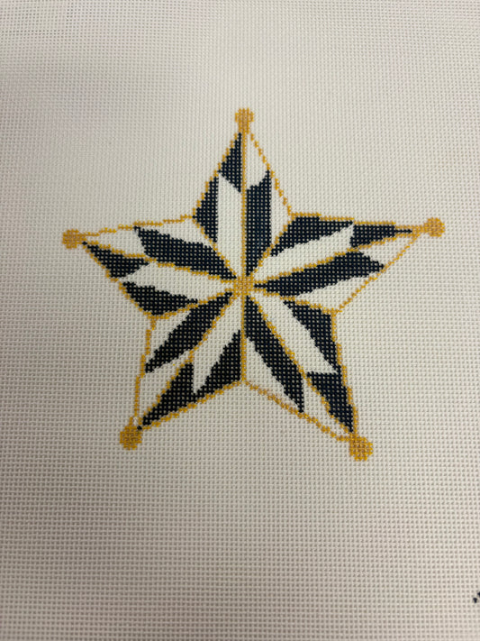 Blue and Gold Star