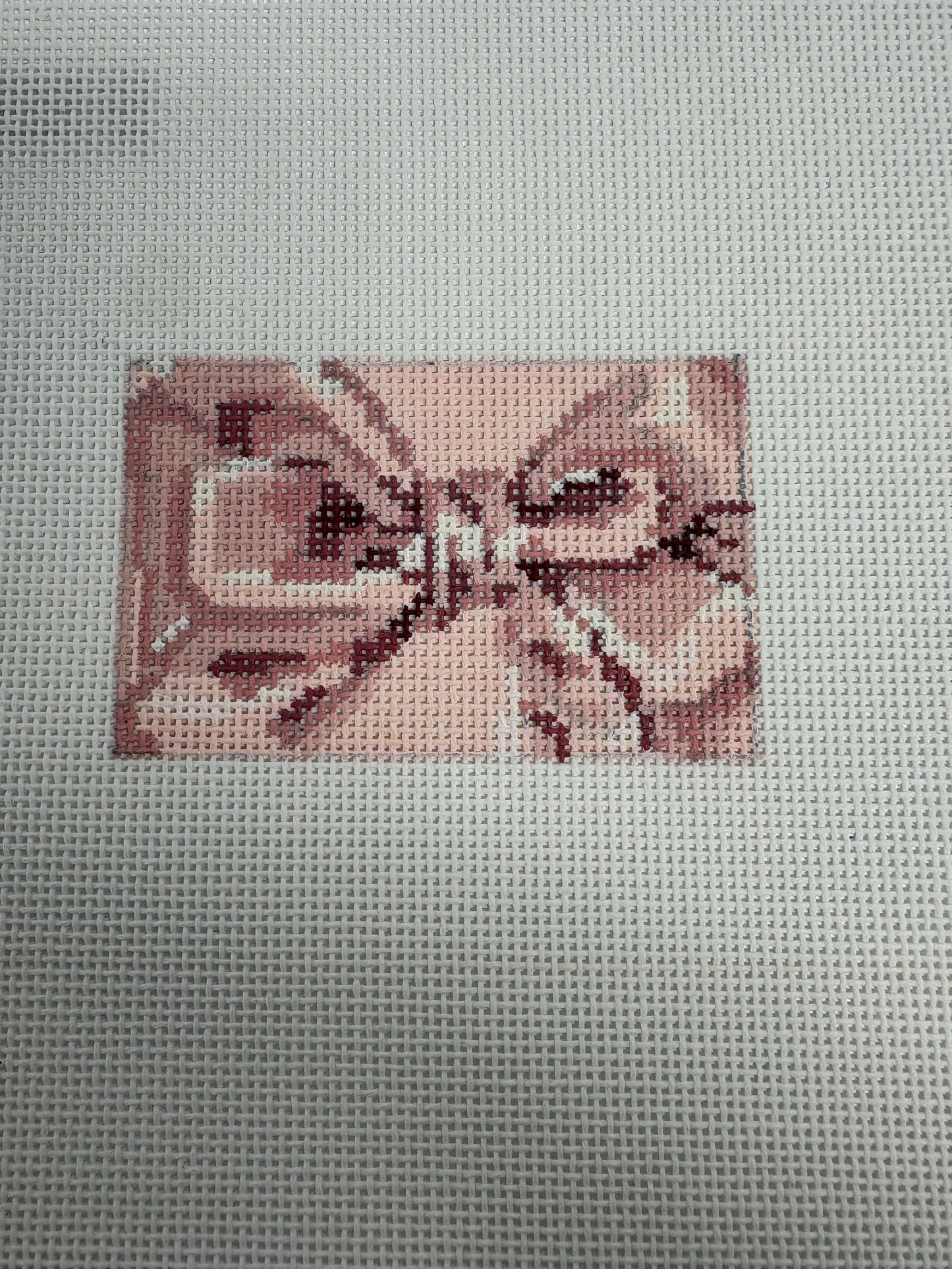 Pink Bow Luggage Tag