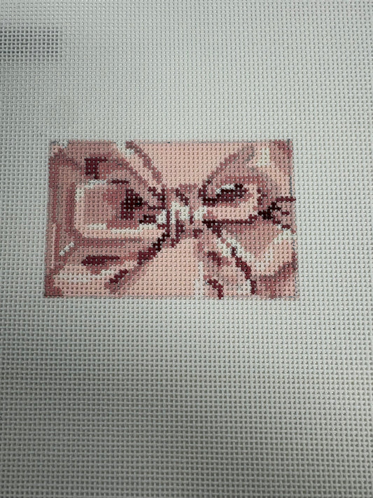 Pink Bow Luggage Tag