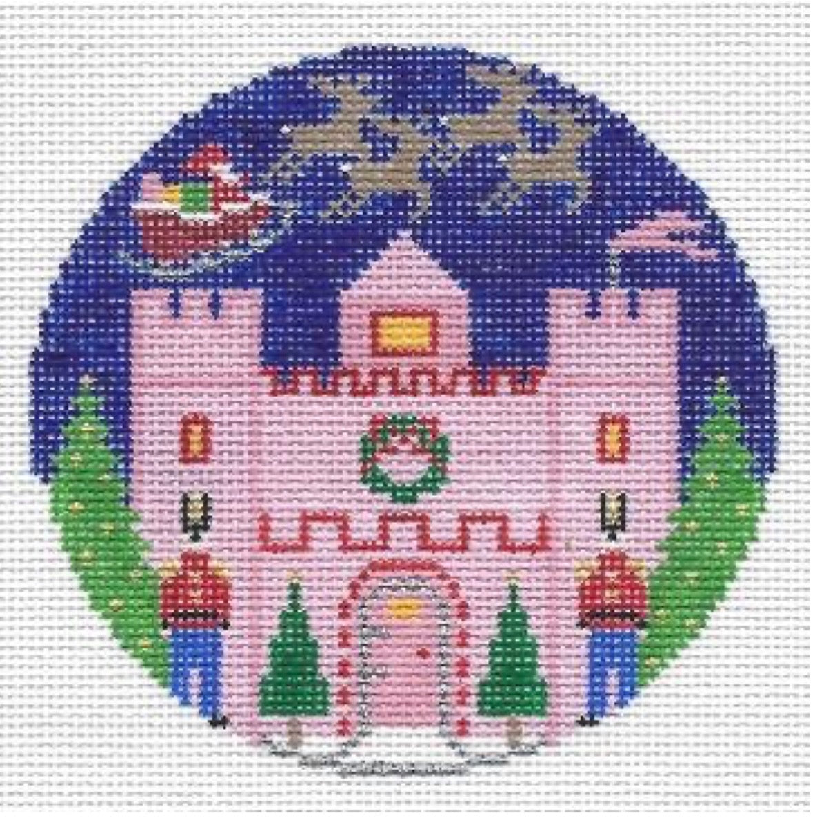 Pink Castle Ornament
