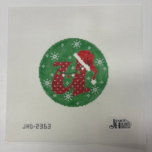 U Santa Hat Ornament