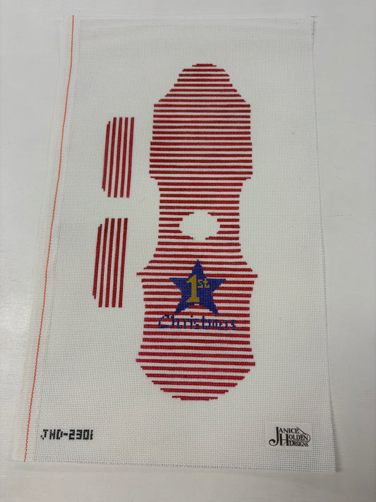 1st Christmas Little Patriot Onesie