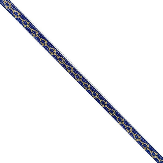 Blue/Gold Link Bracelet