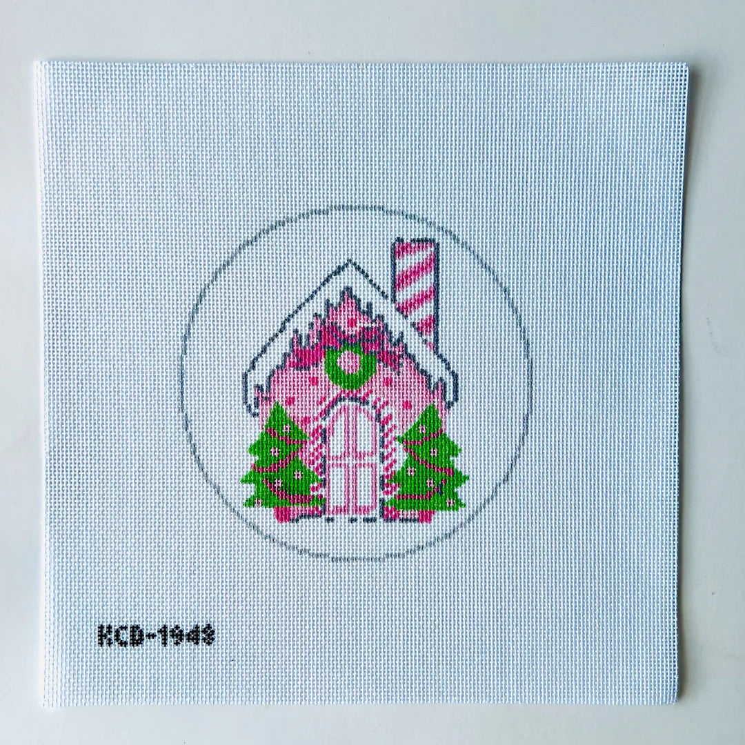 Pink Gingerbread House