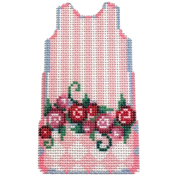 Stripes Rose Harlequin Mini-Shift