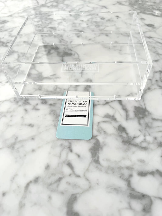 5.5" x 7.5" Magnetic Acrylic Tray