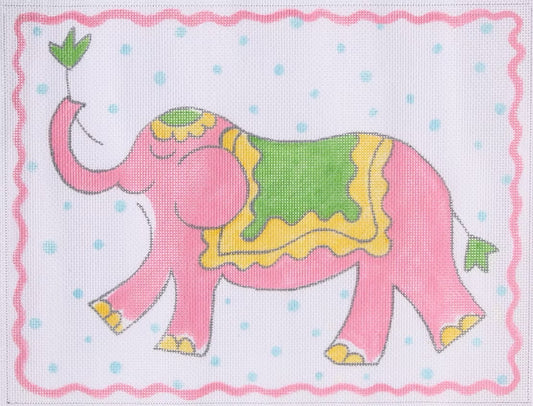 PINK & GREEN ELEPHANT