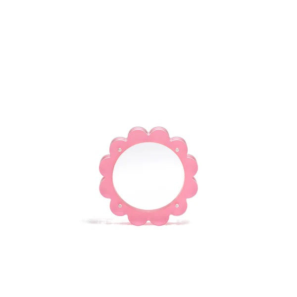 Scallop Acrylic Frame - 4" Circle