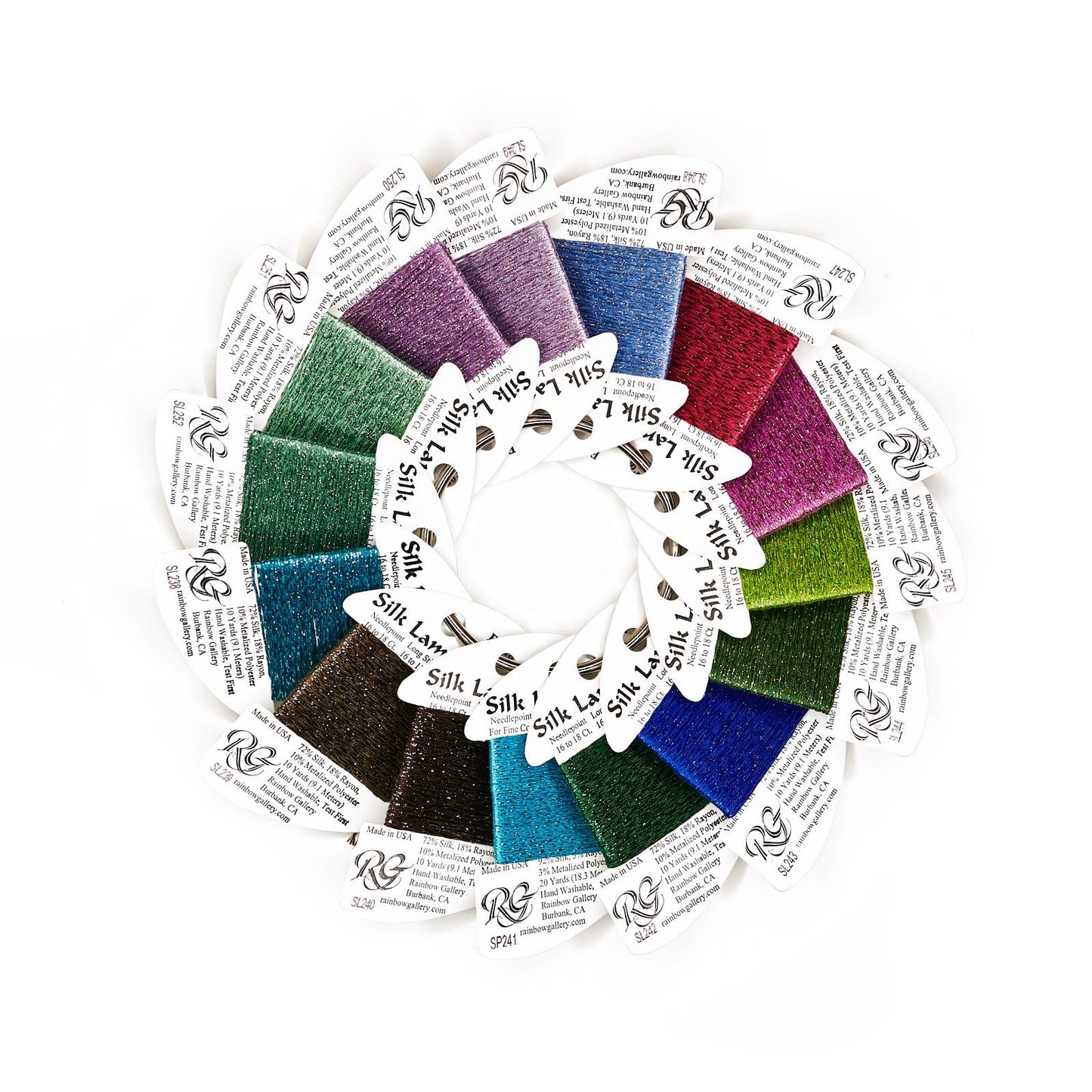 Silk Lam√© Braid - Petite Thread