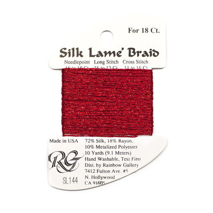 Silk Lam√© Braid Thread for 18ct