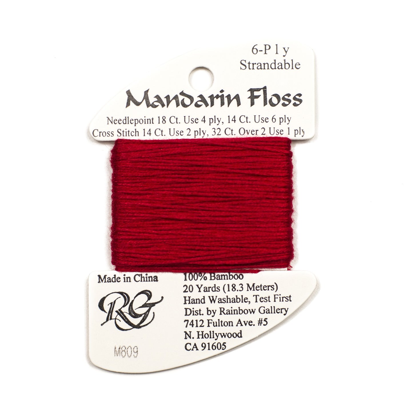Mandarin Floss Thread