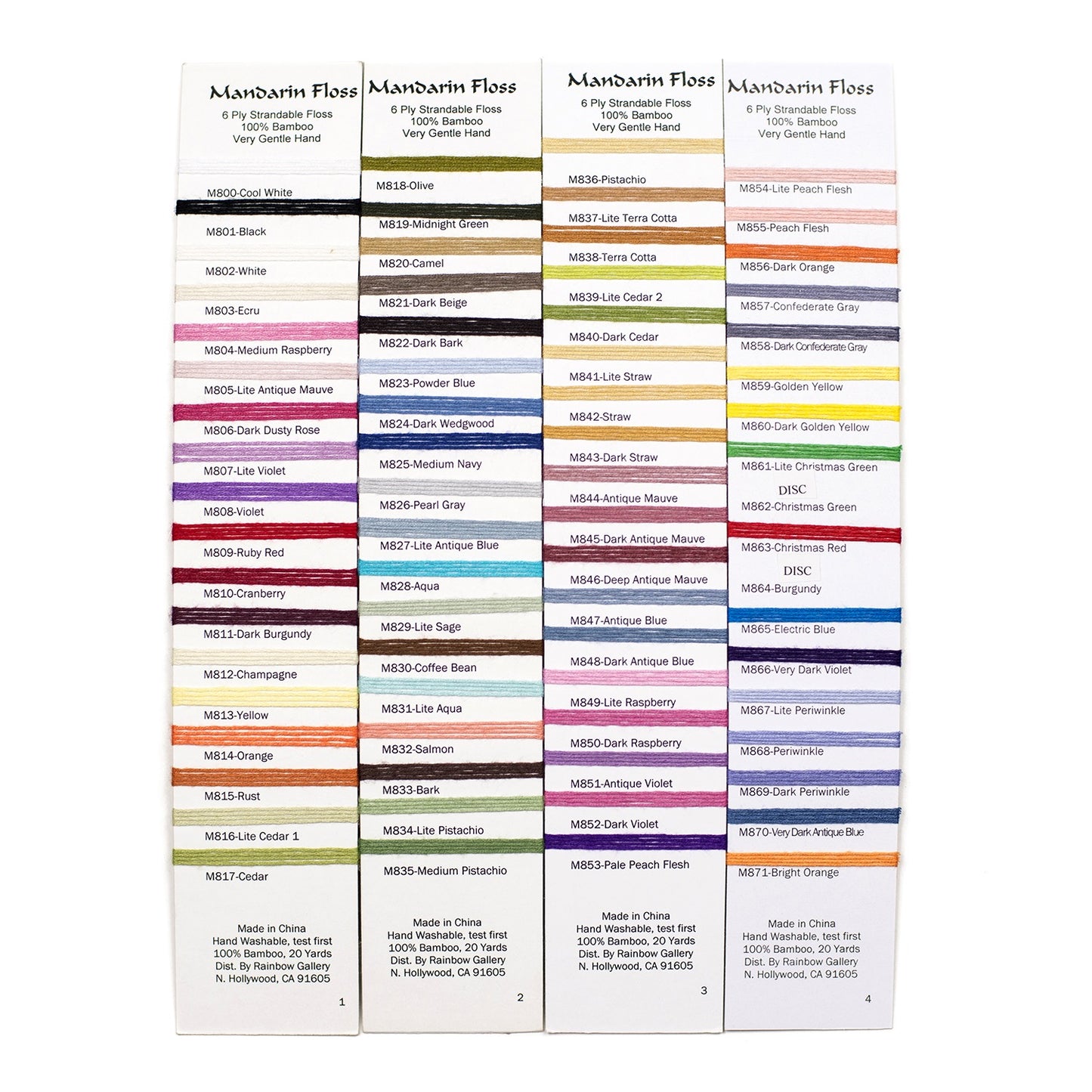 Mandarin Floss Thread