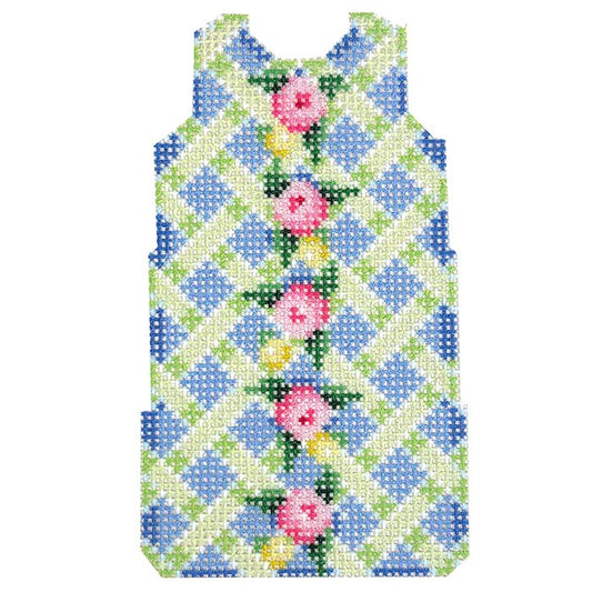 Lime Lattice Rosebud Shift